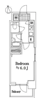 パークウェル高輪【2階】の間取り