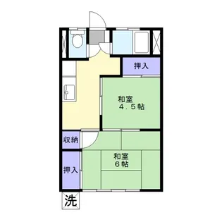 東京都杉並区堀ノ内3【アパート】の間取り