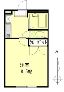 ハレクラニI【1階】の間取り