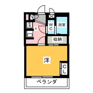 ピオニエーレ山木【1階】の間取り