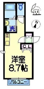 プレミール【1階】の間取り