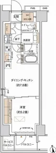 東京都大田区大森北5【マンション】の間取り