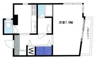 サンヒルズ東大前【5階】の間取り