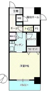 トーカンマンション本町【6階】の間取り