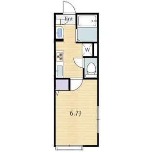 Flat.neo明大前【1階】の間取り