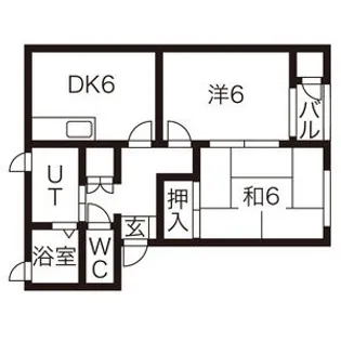 メゾンリリーフ長岡 C棟【1階】の間取り