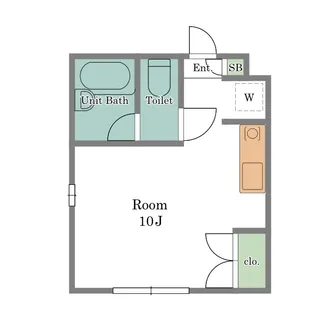 エルパーク【1階】の間取り