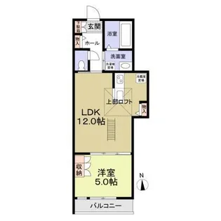 CELESTA takane【2階】の間取り