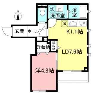 FJ アドバンス【2階】の間取り