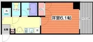 グランデ・アステール芦屋【2階】の間取り