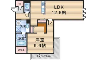 Daiwa City Nakasakurazuka【1階】の間取り