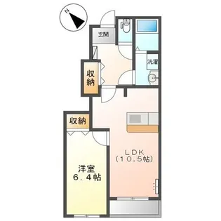 ヒールコート【1階】の間取り