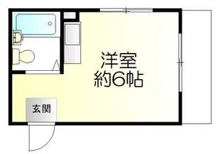 ドエル上地南行徳【3階】の間取り