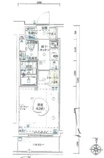Le-lion大鳥居【5階】の間取り