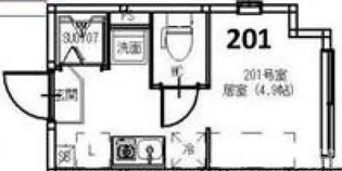 ハーモニーテラス東大泉III【2階】の間取り