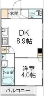 ヴランドール船橋本町【2階】の間取り