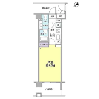 アルクス【1階】の間取り