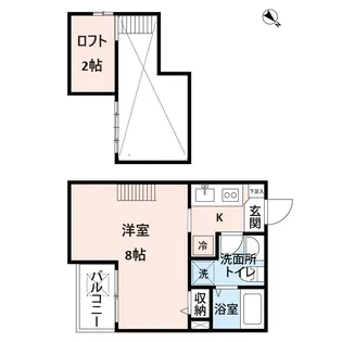 Luna Piena(ルーナ ピエナ)【1階】の間取り