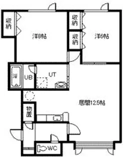 プリウス【2階】の間取り