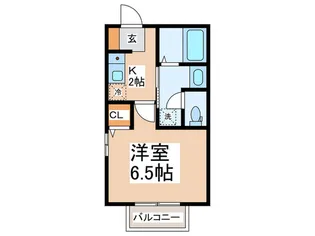 グランメ-ルII【1階】の間取り