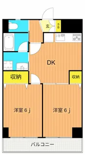 パレスフロラシオン【1階】の間取り