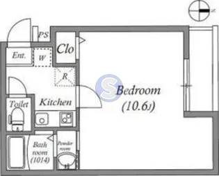 EN西ノ京二条【2階】の間取り