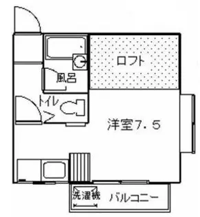 プレシジョンウィング【2階】の間取り