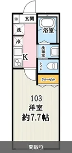 (仮称)キャメル稲毛2【1階】の間取り