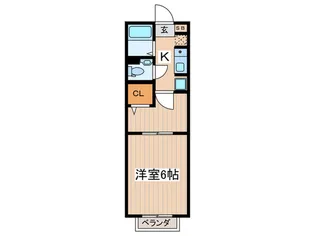 メゾン 白百合【2階】の間取り