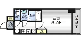 ALIVIS都島北通【3階】の間取り