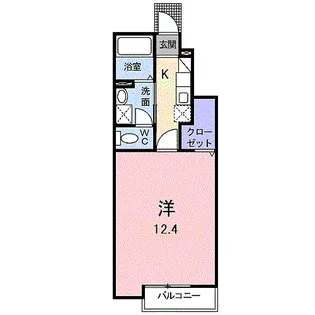 プラシード【1階】の間取り