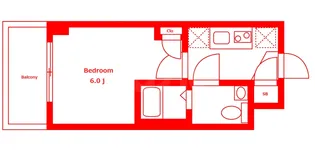 LOC S HIYOSHI【4階】の間取り