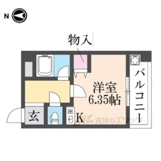 メゾンYM【4階】の間取り