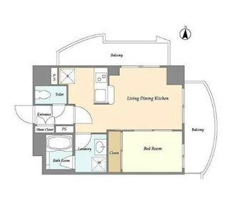 CHARMANT CLASSIC【4階】の間取り