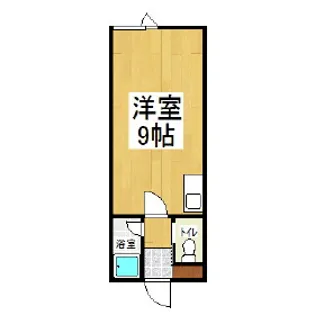 フラワーハイツ【2階】の間取り