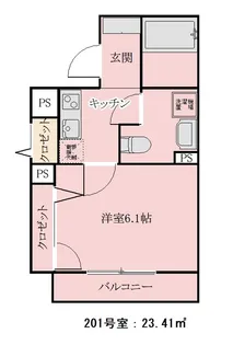 TSSビル【2階】の間取り