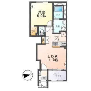 カームハウス(Calm House)【1階】の間取り