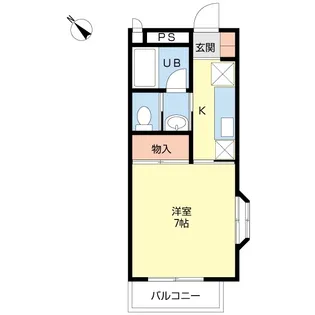 ブールバール【1階】の間取り
