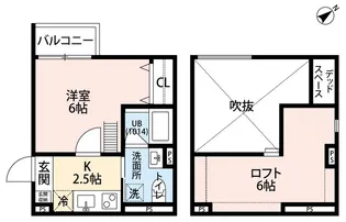 Port Line【2階】の間取り