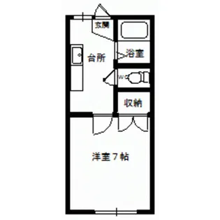 ヴェルニーチェ【1階】の間取り