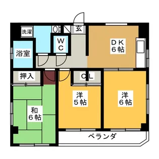 TYレジデンス【4階】の間取り