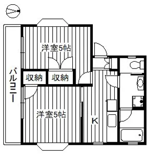 アプリコットハウス【1階】の間取り