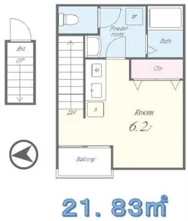 アイコート久我山【2階】の間取り