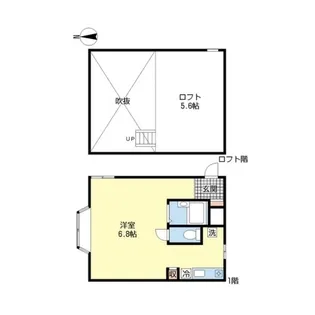 ASハウス【2階】の間取り