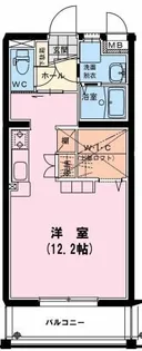 ユーミー多々良 A【2階】の間取り