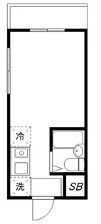 スカイコート後楽園第3【4階】の間取り
