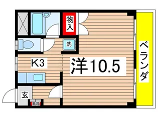 Bellinger伴中央【1階】の間取り