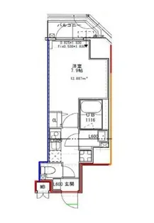 S-residence文京小石川【2階】の間取り