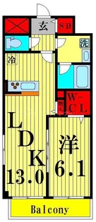 ベルミエール【4階】の間取り