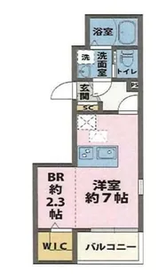 グランドソレイユVII【3階】の間取り